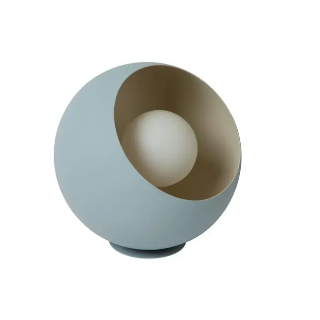 DOREDOS - Lampe de table - Ø 20 cm - 1xE27 - Bleu pastel - 51500/20/68
