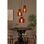ROLLO - Pendant lamp - 3xE27 - Terracotta - 45491/13/55