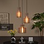 ROLLO - Pendant lamp - 3xE27 - Taupe - 45491/13/41