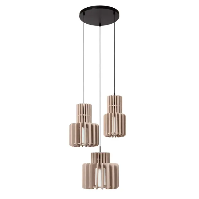ROLLO - Suspension - 3xE27 - Taupe - 45491/13/41