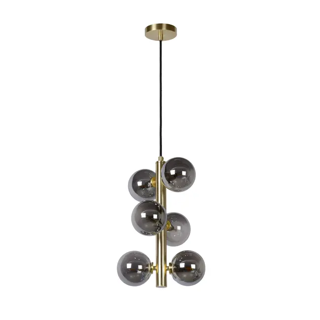 TYCHO - Suspension - Ø 25,5 cm - 6xG9 - Or mat / Laiton - 45474/06/02