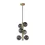 TYCHO - Hanglamp - Ø 25,5 cm - 6xG9 - Mat Goud / Messing - 45474/06/02
