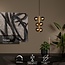 TYCHO - Hanglamp - Ø 25,5 cm - 6xG9 - Mat Goud / Messing - 45474/06/02