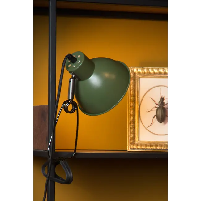 MOYS - Klemlamp - 1xE27 - Groen - 45987/01/33