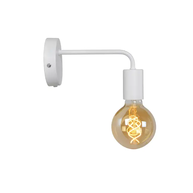 SCOTT - Wandlamp - 1xE27 - Wit - 45265/01/31