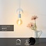 SCOTT - Wandlamp - 1xE27 - Wit - 45265/01/31