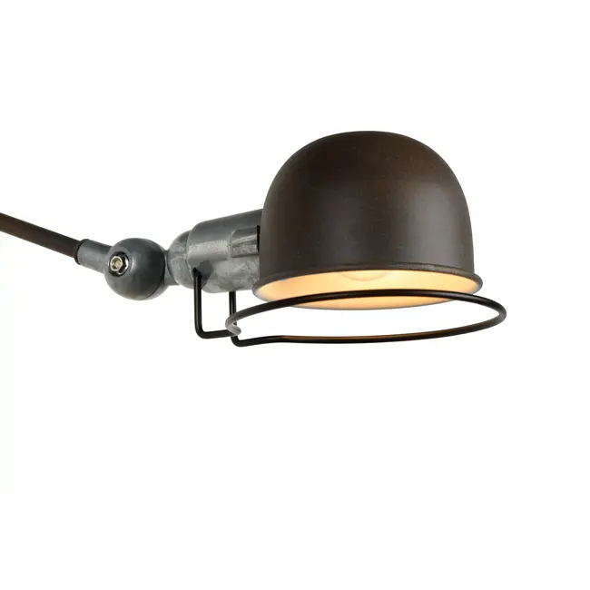 HONORE - Wandlamp - 1xE14 - Roest bruin - 45252/11/97