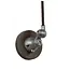 HONORE - Wandlamp - 1xE14 - Roest bruin - 45252/11/97