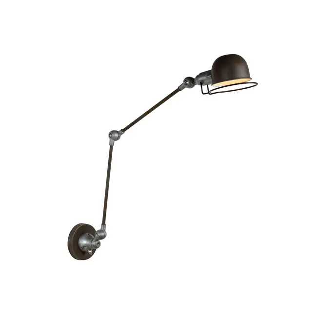 HONORE - Wall lamp - 1xE14 - Rust brown - 45252/11/97
