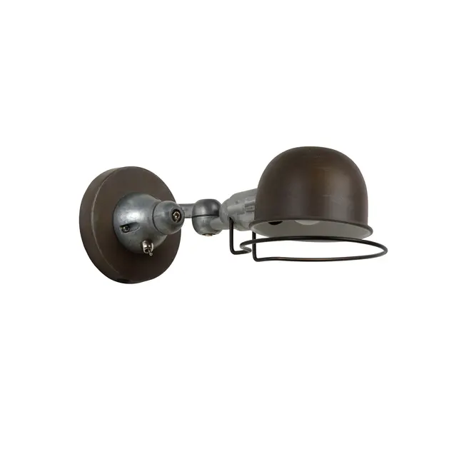 HONORE - Wall lamp - 1xE14 - Rust brown - 45252/01/97