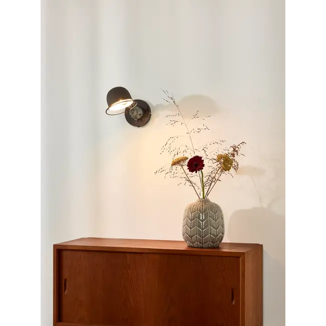 HONORE - Wall lamp - 1xE14 - Rust brown - 45252/01/97