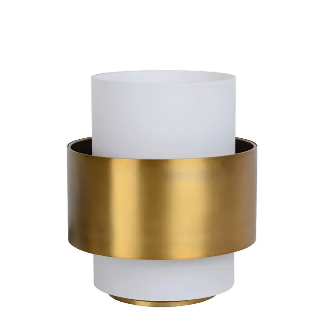 FIRMIN - Lampe de table - Ø 20 cm - 1xE27 - Or mat / Laiton - 45597/20/02