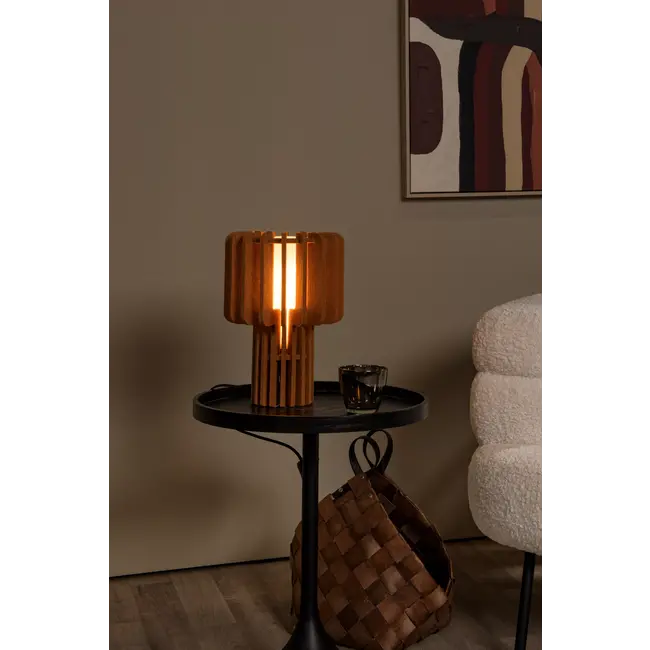 ROLLO - Tafellamp - 1xE27 - Terracotta - 45591/01/55