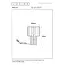 ROLLO - Lampe de table - 1xE27 - Taupe - 45591/01/41