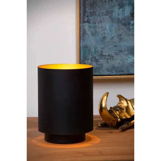 SUZY - Table lamp - Ø 12 cm - 1xE14 - Black - 45588/01/30