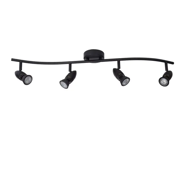 CARO - Ceiling spotlight - 4xGU10 - Black - 13955/04/30