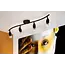 CARO - Plafondspot - 4xGU10 - Zwart - 13955/04/30