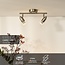 CARO-LED - Spot de plafond - LED - GU10 - 2x5W 2700K - Chrome mat - 13955/10/12