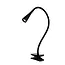 ZOZY - Lampe à pince - LED 3 StepDim - 1x4W 3000K - Noir - 18256/03/30
