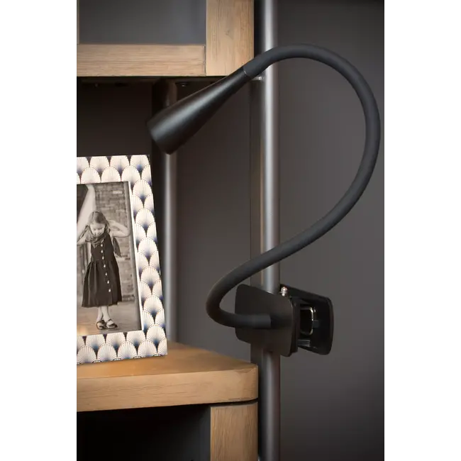 ZOZY - Clamp lamp - LED 3 StepDim - 1x4W 3000K - Black - 18256/03/30
