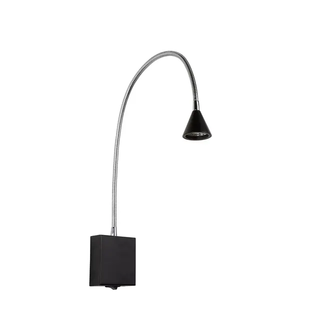 BUDDY - Bedside lamp / Wall lamp - LED - 1x4W 4000K - Black - 18293/03/30