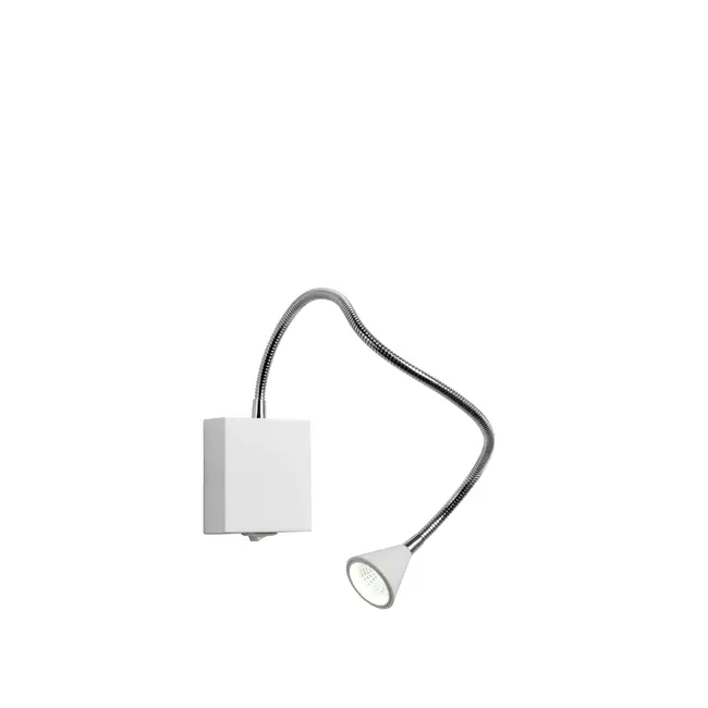 BUDDY - Lampe de chevet / Applique - LED - 1x4W 4000K - Blanc - 18293/03/31