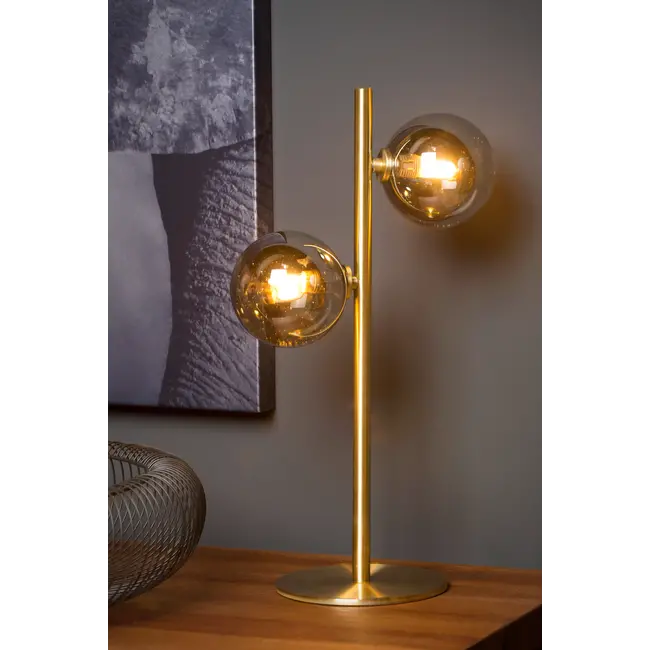 TYCHO - Lampe de table - 2xG9 - Or Mat / Laiton - 45574/02/02