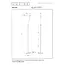 MILNE - Lampadaire - LED Dimb. - 1x8W 2700K - Noir - 44716/06/30