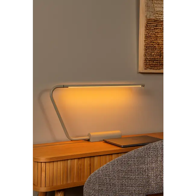 MADISON - Lampe de bureau - LED Dim to warm - 1x6,5W 2600K/2800K - Taupe - 44503/06/41