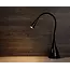 ZOZY - Lampe de bureau - LED Dimb. - 1x4W 3000K - Noir - 18650/03/30