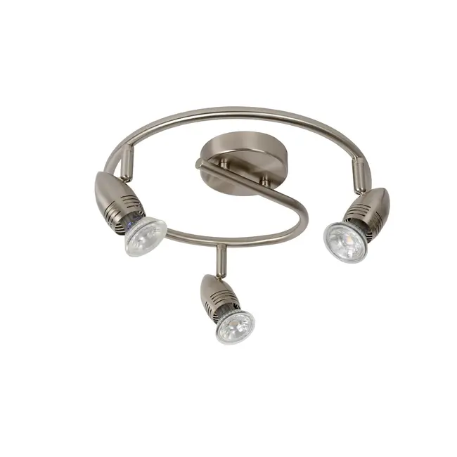 CARO-LED - Ceiling spotlight - Ø 31 cm - LED - GU10 - 3x5W 2700K - Matt chrome - 13955/14/12