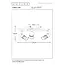 CARO-LED - Spot de plafond - Ø 31 cm - LED - GU10 - 3x5W 2700K - Chrome mat - 13955/14/12