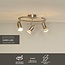 CARO-LED - Spot de plafond - Ø 31 cm - LED - GU10 - 3x5W 2700K - Chrome mat - 13955/14/12