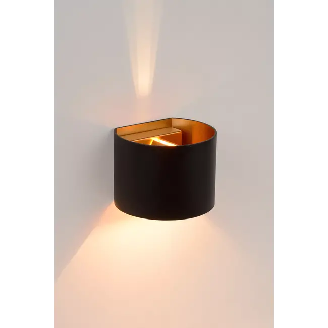 XIO - Wandlamp - LED Dimb. - G9 - 1x3,5W 2700K - Verstelbare stralingshoek - Zwart - 09218/04/30