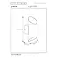 QUIRIJN - Applique - Ø 10 cm - 1xG9 - Noir - 09233/01/30