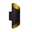 QUIRIJN - Applique - Ø 10 cm - 1xG9 - Noir - 09233/01/30