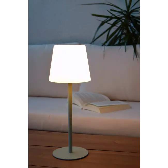 TYON - Rechargeable Table Lamp Indoor/Outdoor - Battery - LED Dimmable - 1x2W 2700K - IP65 - Green - 13816/02/33