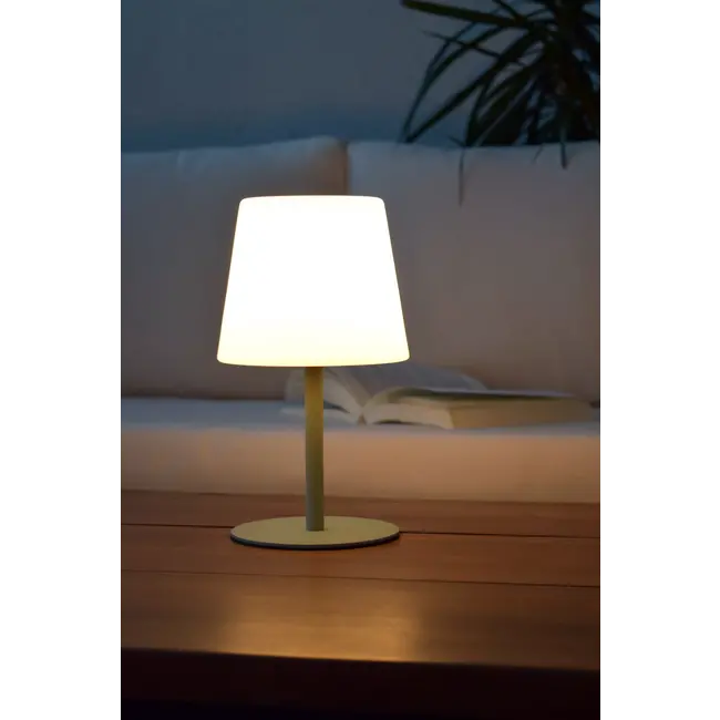 TYON - Rechargeable Table Lamp Indoor/Outdoor - Battery - LED Dimmable - 1x2W 2700K - IP65 - Green - 13816/02/33
