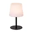 TYON - Lampe de table Rechargeable Intérieur/Extérieur - Batterie/Piles - LED Dim. - 1x2W 2700K - IP65 - Noir - 13816/02/30