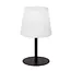 TYON - Lampe de table Rechargeable Intérieur/Extérieur - Batterie/Piles - LED Dim. - 1x2W 2700K - IP65 - Noir - 13816/02/30