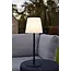 TYON - Lampe de table Rechargeable Intérieur/Extérieur - Batterie/Piles - LED Dim. - 1x2W 2700K - IP65 - Noir - 13816/02/30