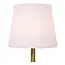 TYON - Lampe de table rechargeable Intérieur/Extérieur - Batterie - Ø 15 cm - LED Dimb. - 1x2W 2700K - IP65 - Or mat / Laiton - 13816/02/02