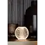 CINTRA - Rechargeable Table Lamp - Battery - Ø 11 cm - LED 3 StepDim - 1x2W 2700K - Transparent - 13599/02/60
