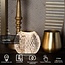 CINTRA - Rechargeable Table Lamp - Battery - Ø 9 cm - LED 3 StepDim - 1x1.5W 2700K - Transparent - 13599/01/60