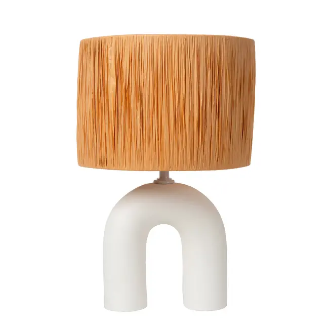 RONDA - Table lamp - 1xE27 - White - 13553/44/31