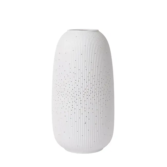 FLORES - Lampe de table - Ø 17,5 cm - 1xE14 - Blanc - 13541/18/31