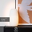 FLORES - Lampe de table - Ø 17,5 cm - 1xE14 - Blanc - 13541/18/31