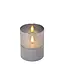 VELAS - Tafellamp - Batterijen - Ø 8 cm - LED - 3x0,2W 2700K - Fumé - Set van 3 - 13500/03/65
