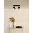 GRONY - Spot plafond - LED Dim to warm - GU10 - 2x5W 2200K/3000K - Noir - 17998/10/30