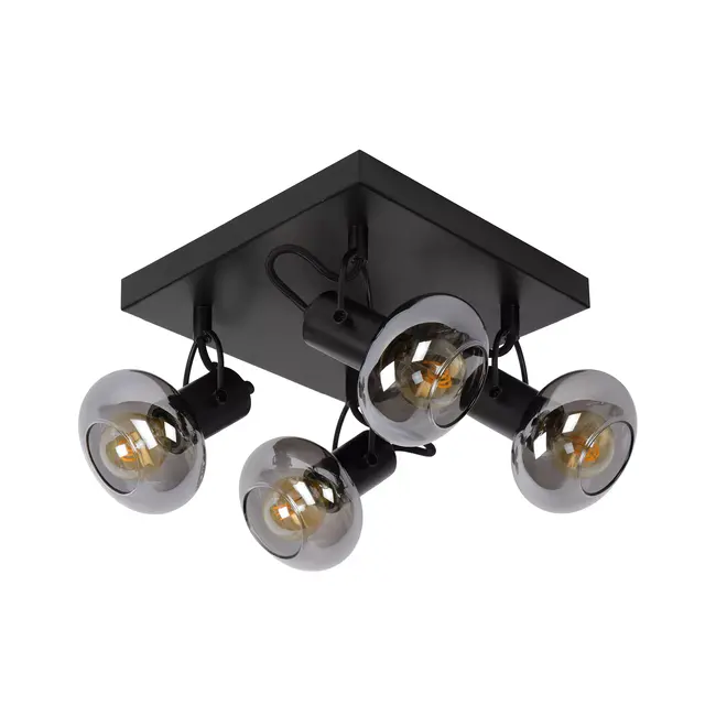 MADEE - Spot de plafond - 4xE14 - Noir - 17993/14/30